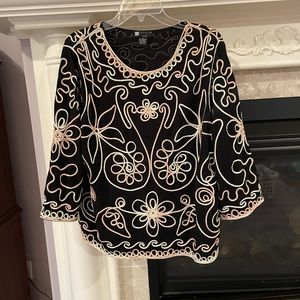 Carole Little sparkly evening top